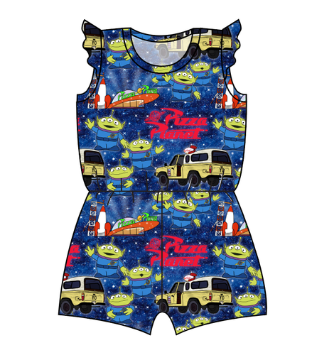 Pizza Planet Ivy Summer Romper
