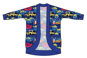 Pizza Planet Ladies' Cocoon Cardigan