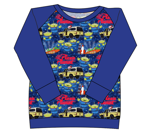 Pizza Planet Ladies' Classic Crewneck