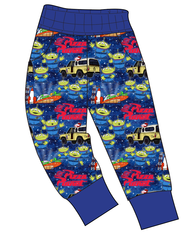 Pizza Planet Mens' Joggers and Jogger Shorts