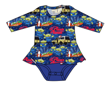 Load image into Gallery viewer, Pizza Planet Peplum Top