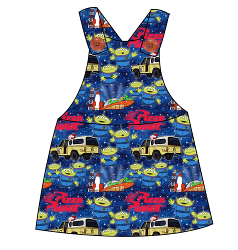 Pizza Planet Skirt-Alls