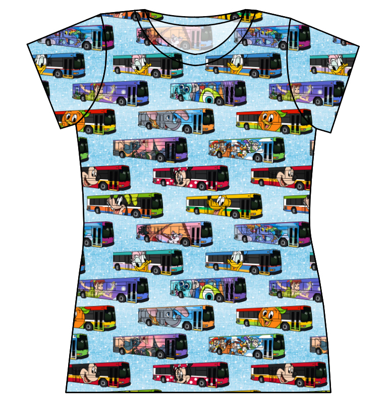 Magical Buses Ladies' Basic Tee