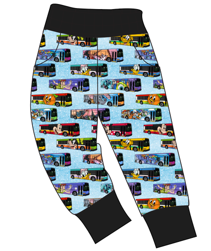 Magical Buses Mens' Joggers and Jogger Shorts