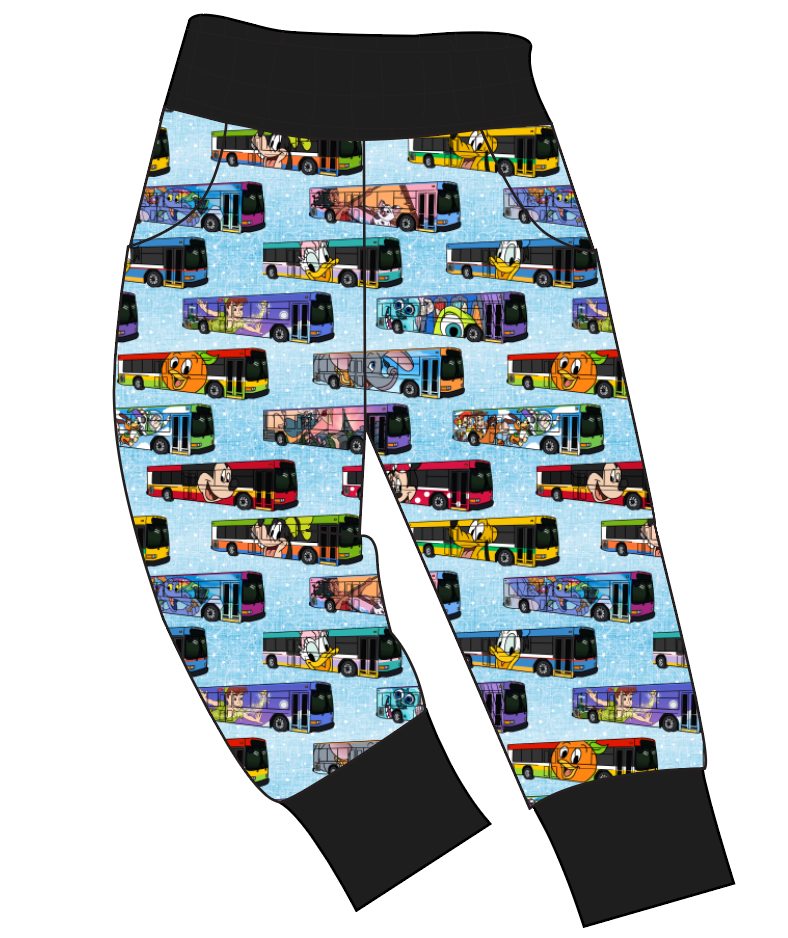 Magical Buses Mens' Joggers and Jogger Shorts