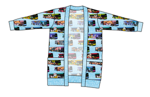 Magical Buses Ladies' Grandpa Cardigan