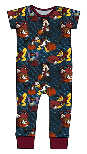 Haunted Hotel Emmett Pants And Shorts T-Shirt Romper