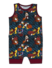 Load image into Gallery viewer, Haunted Hotel Emmett Pants And Shorts T-Shirt Romper