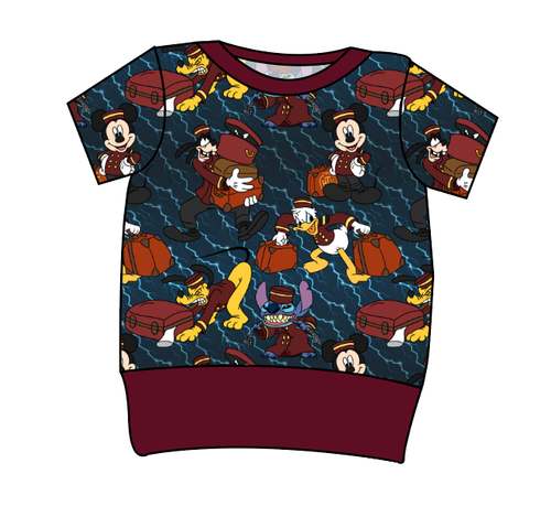 Haunted Hotel Grow With Me Tee