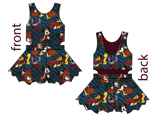 Haunted Hotel Kids Playsuit