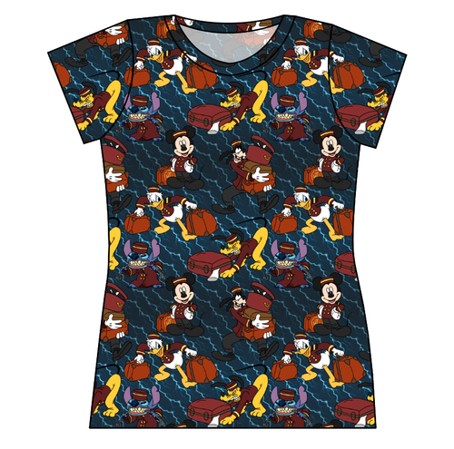 Haunted Hotel Ladies' Basic Tee
