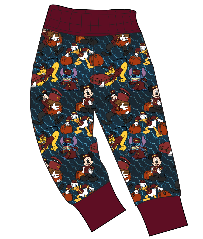Haunted Hotel Mens' Joggers and Jogger Shorts