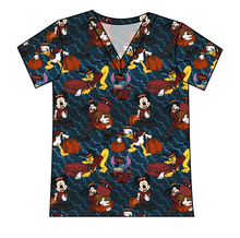 Load image into Gallery viewer, Haunted Hotel Ladies&#39; Slouchy V-Neck Tee