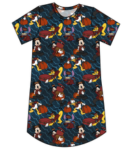 Load image into Gallery viewer, Haunted Hotel Ladies&#39; T-Shirt Dress
