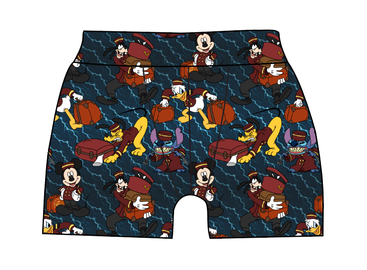 Haunted Hotel Mens' Boxer Briefs