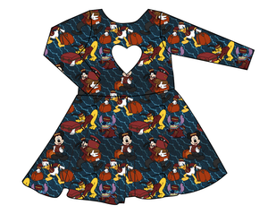 Haunted Hotel Molly Heart Back Twirly Dress
