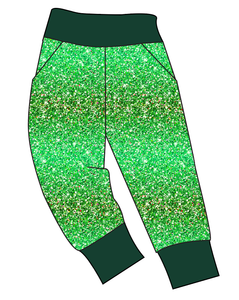 Celiac Glitter Basic Joggers And Jogger Shorts