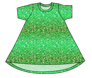 Celiac Glitter Basic T-Shirt Dress