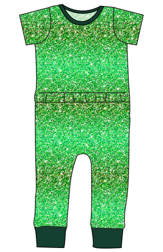 Celiac Glitter Bennett Pants and Shorts Length T-Shirt Romper