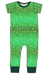 Celiac Glitter Bennett Pants and Shorts Length T-Shirt Romper