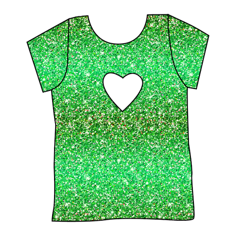 Celiac Glitter Cambria Heart Back Tee