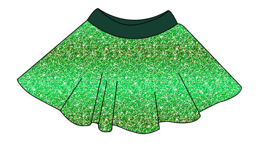Celiac Glitter Circle Skirt