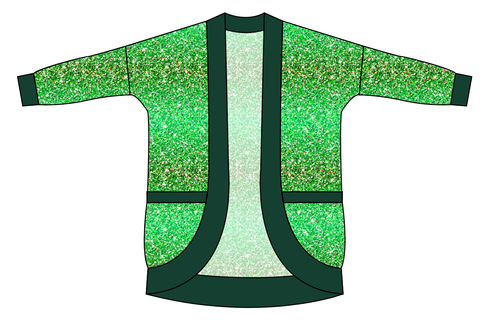 Celiac Glitter Ladies' Cocoon Cardigan