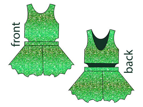 Celiac Glitter Kids Playsuit