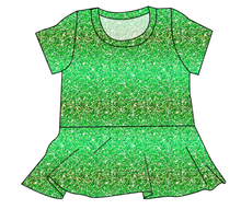 Load image into Gallery viewer, Celiac Glitter Ladies&#39; Peplum Top
