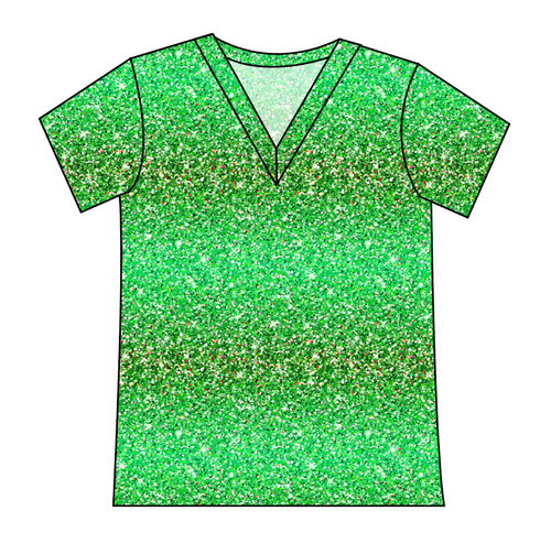 Celiac Glitter Ladies' Slouchy V-Neck Tee