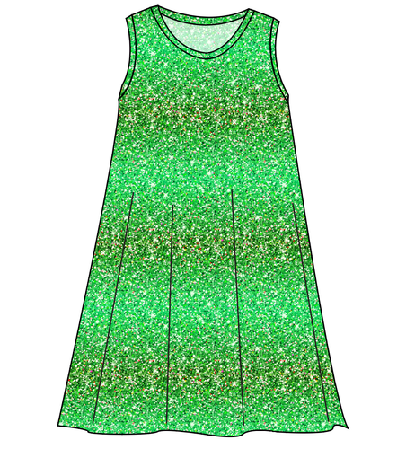 Celiac Glitter Ladies' Swing Dress
