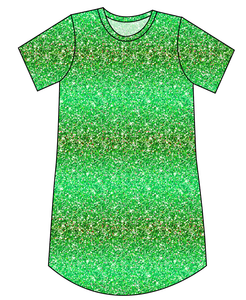 Celiac Glitter Ladies' T-Shirt Dress