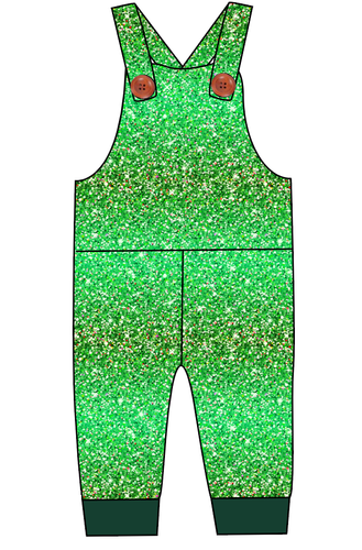 Celiac Glitter Overalls and Shortalls