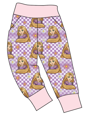 Tower Princess Check Basic Joggers And Jogger Shorts
