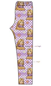 Tower Princess Check Basic Leggings