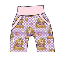 Load image into Gallery viewer, Tower Princess Check Beanpole Pants And Shorts