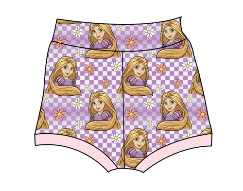 Tower Princess Check Bummies