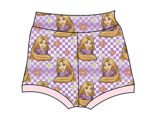 Tower Princess Check Bummies