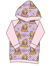 Load image into Gallery viewer, Tower Princess Check Classic Hoodie (or Crewneck)
