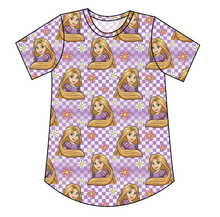 Load image into Gallery viewer, Tower Princess Check Ladies&#39; Relaxed Tee