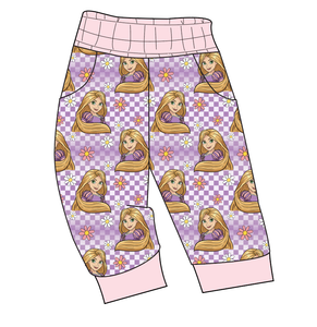 Tower Princess Check Ladies' Joggers and Jogger Shorts