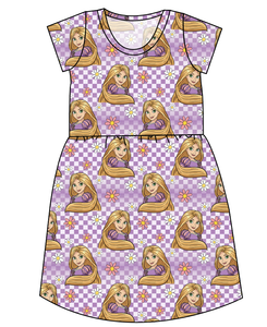 Tower Princess Check Ladies' Play Dress
