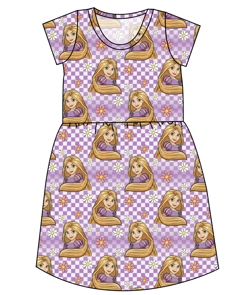 Tower Princess Check Ladies' Play Dress