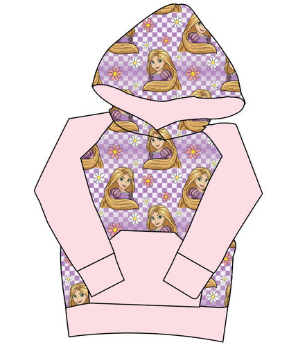 Tower Princess Check Mens' Hoodie