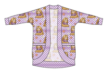 Load image into Gallery viewer, Tower Princess Check Ladies&#39; Cocoon Cardigan