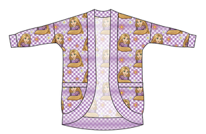 Tower Princess Check Ladies' Cocoon Cardigan