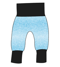 Load image into Gallery viewer, Soft Blue Swirls Grow With Me Pants And Shorts