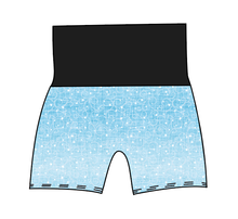 Load image into Gallery viewer, Soft Blue Swirls Grow With Me Pants And Shorts