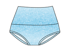 Load image into Gallery viewer, Soft Blue Swirls Ladies&#39; Underwear