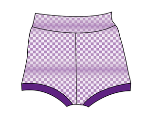 Purple Check Bummies